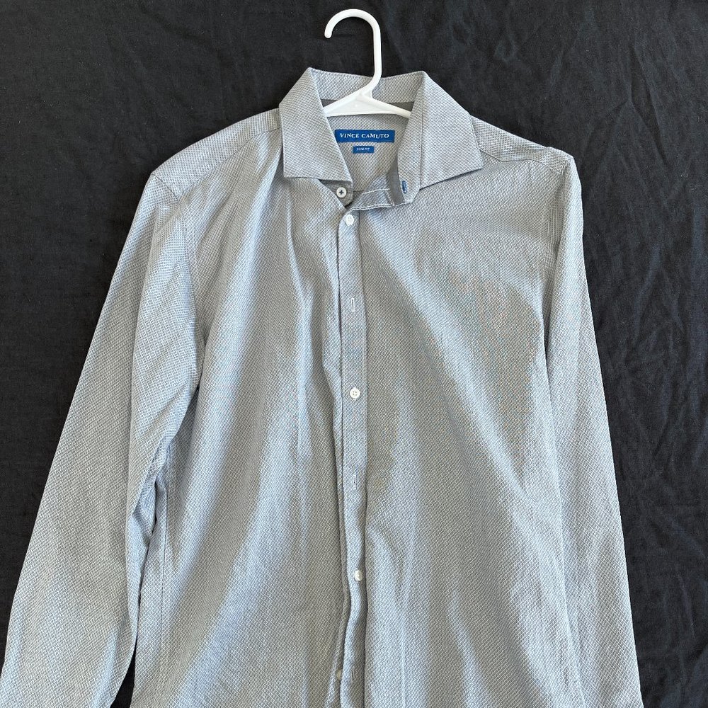 Vince Camuto - Gray Button Down